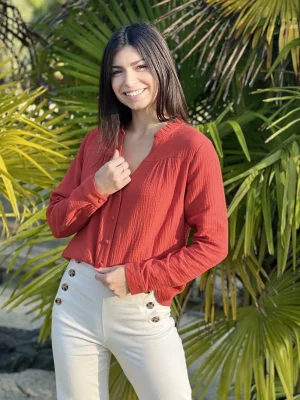 Mademoiselle Marcelle Curvy ❤️ | Tops, Blouses Et Chemises*Blouse Lisette