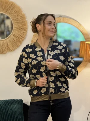 Mademoiselle Marcelle Curvy ❤️ | Vestes Et Manteaux*Bombers Céleste