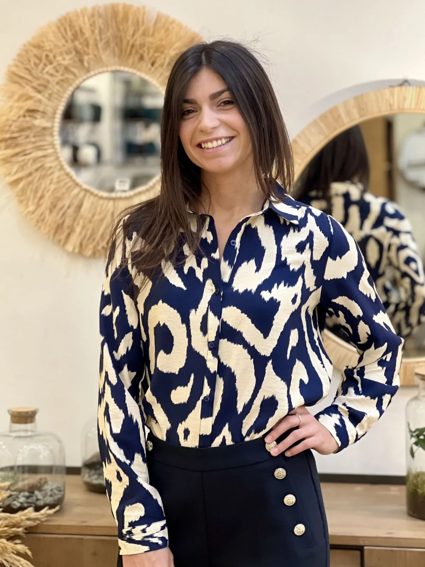 Mademoiselle Marcelle Tops, Blouses Et Chemises*Chemise Mathilde