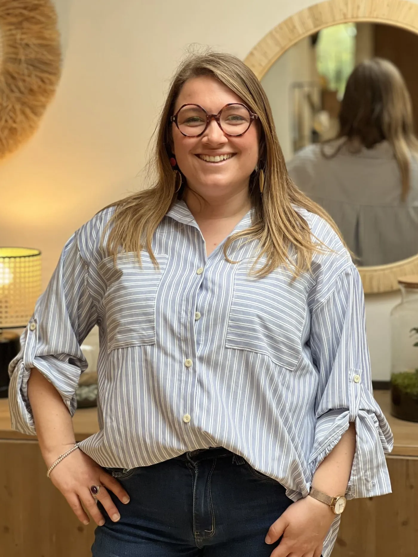 Mademoiselle Marcelle Curvy ❤️ | Tops, Blouses Et Chemises*Chemise Simone