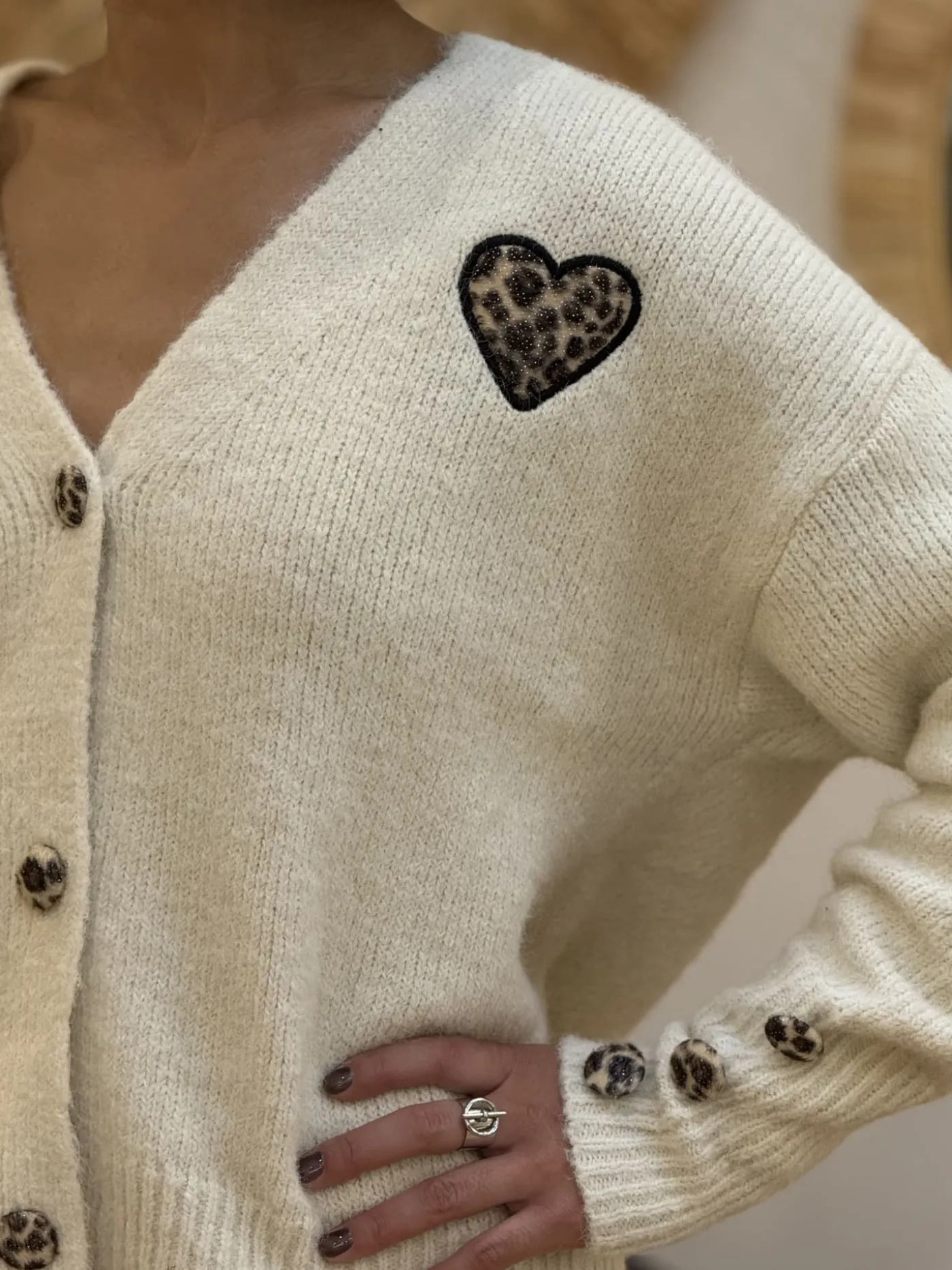 Mademoiselle Marcelle Curvy ❤️ | Léopard ??*Gilet Anna