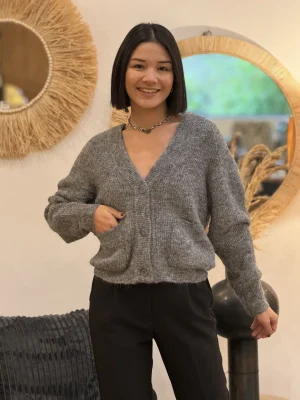 Mademoiselle Marcelle Gilets Et Pulls*Gilet Léodia