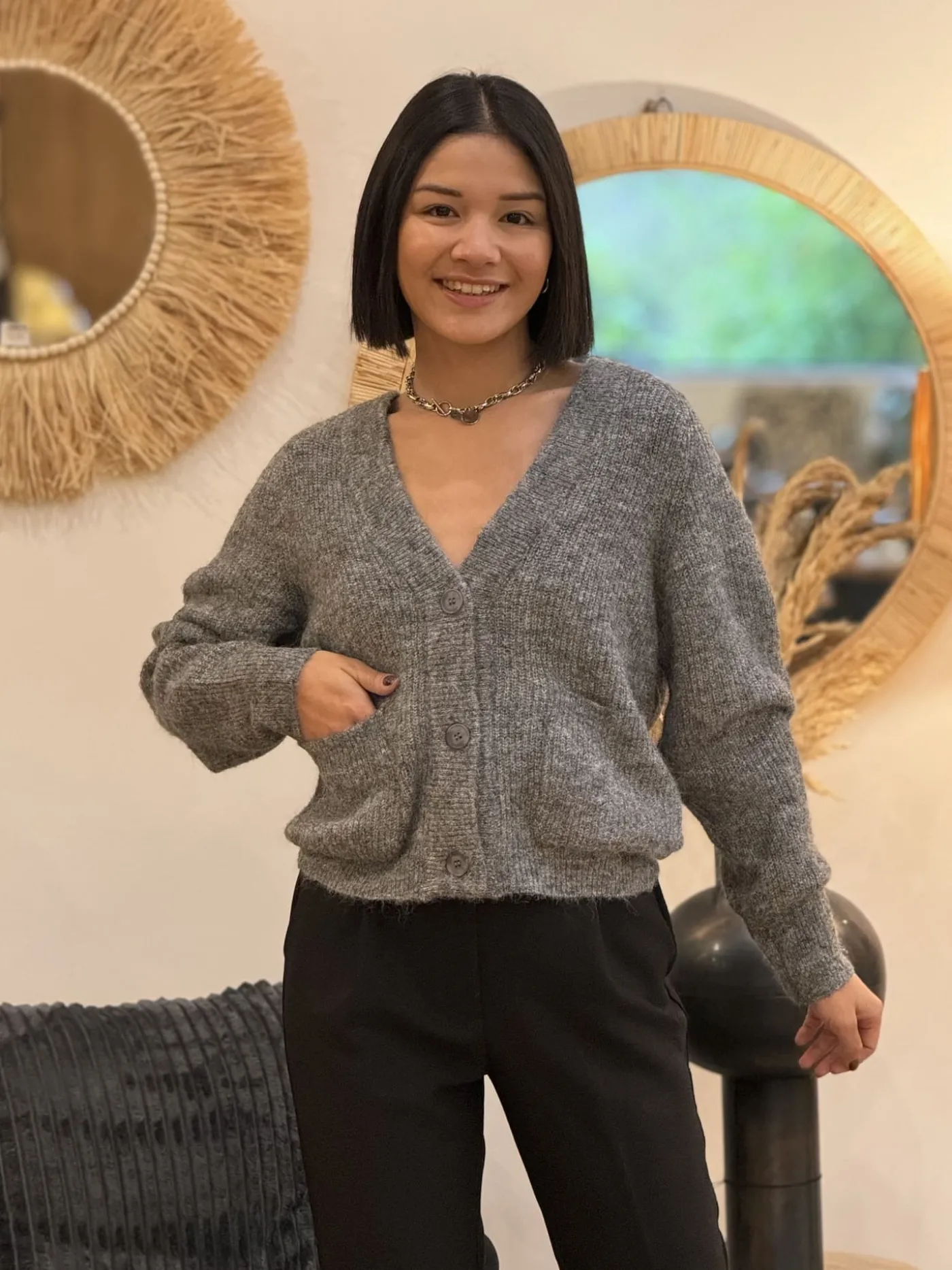 Mademoiselle Marcelle Gilets Et Pulls*Gilet Léodia