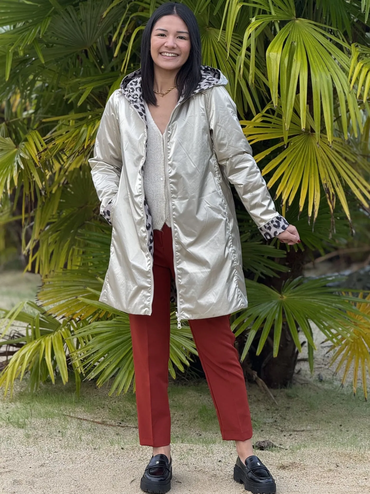 Mademoiselle Marcelle Curvy ❤️ | Léopard ??*Parka Faustine