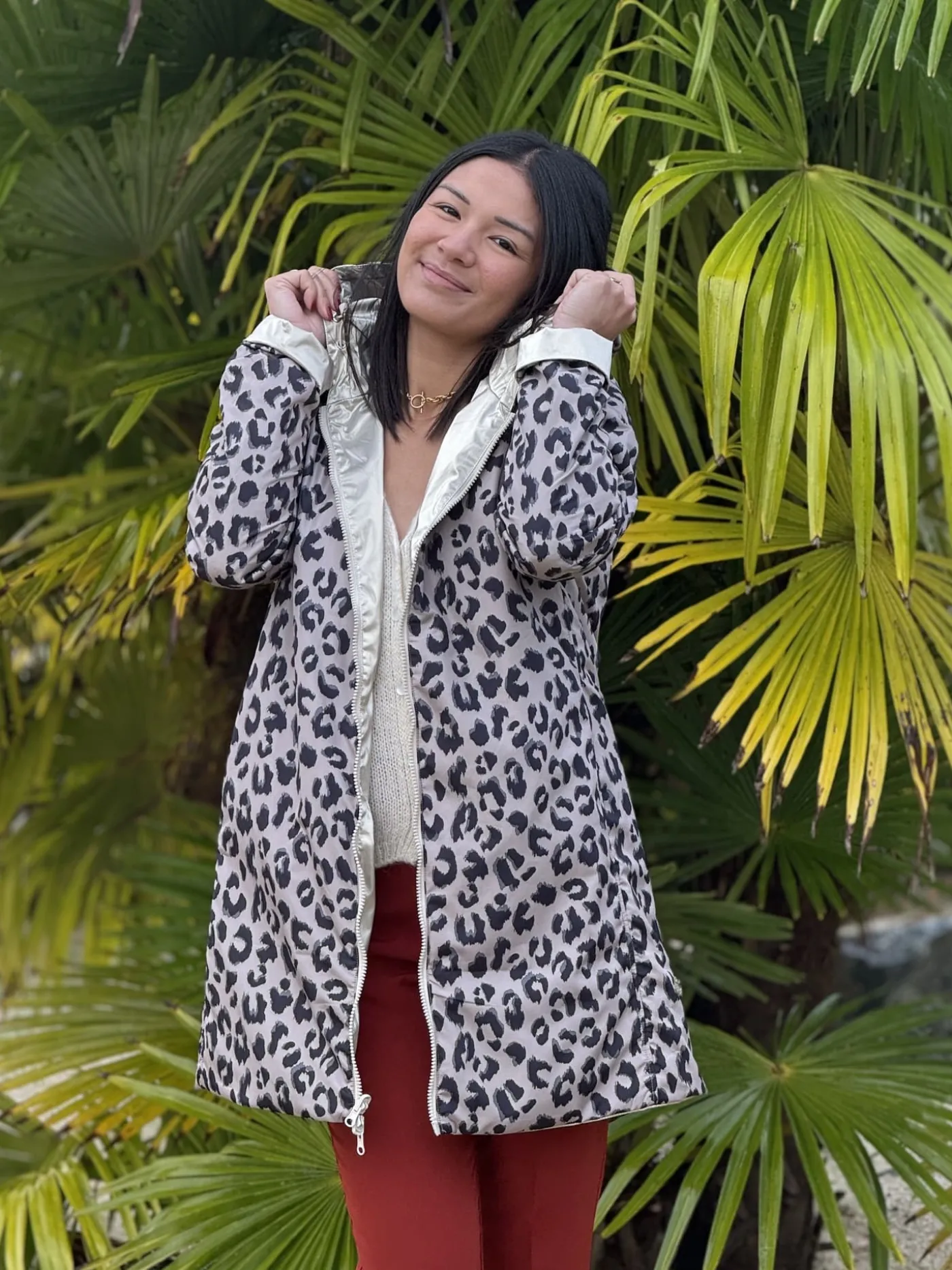 Mademoiselle Marcelle Curvy ❤️ | Léopard ??*Parka Faustine