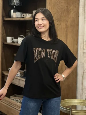 Mademoiselle Marcelle Léopard ?? | Tee-Shirts*Tee-shirt Léodia